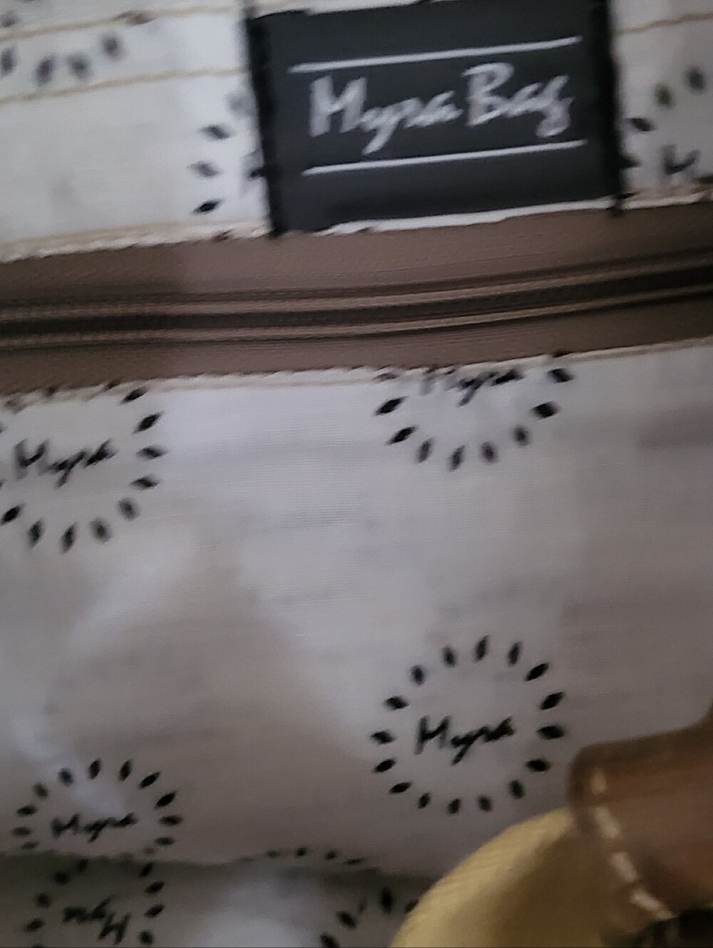 Myra Bag Diversified Bucket Bag Cowhide Canvas Tapestry Boho Tote S-2871 - Picture 7 of 7